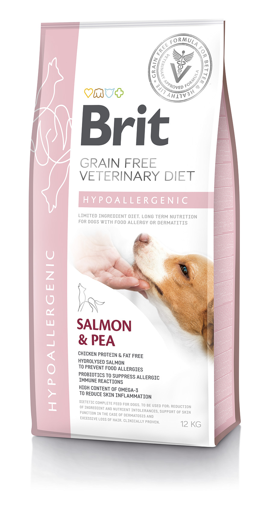 Brit Veterinary Diet Hypoallergenic erisööt koertele 12kg