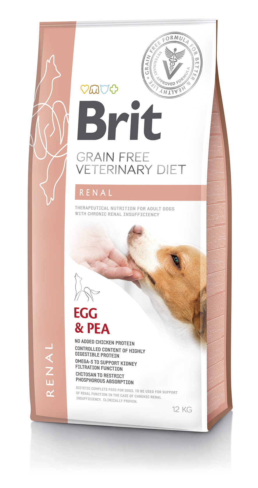 Brit Veterinary Diet Renal erisööt koertele 12kg