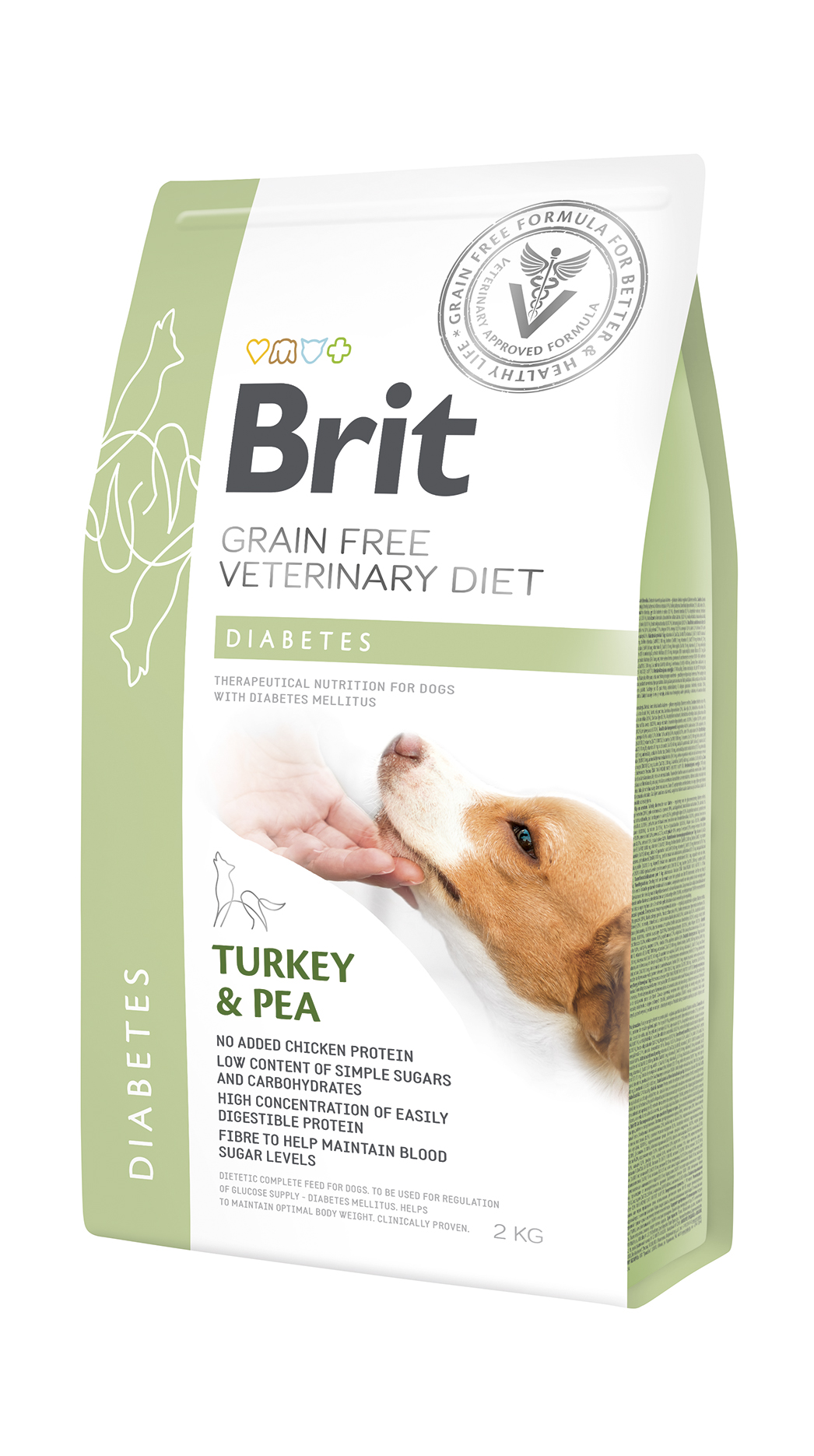 Brit Veterinary Diet Diabetes erisööt koertele 2kg