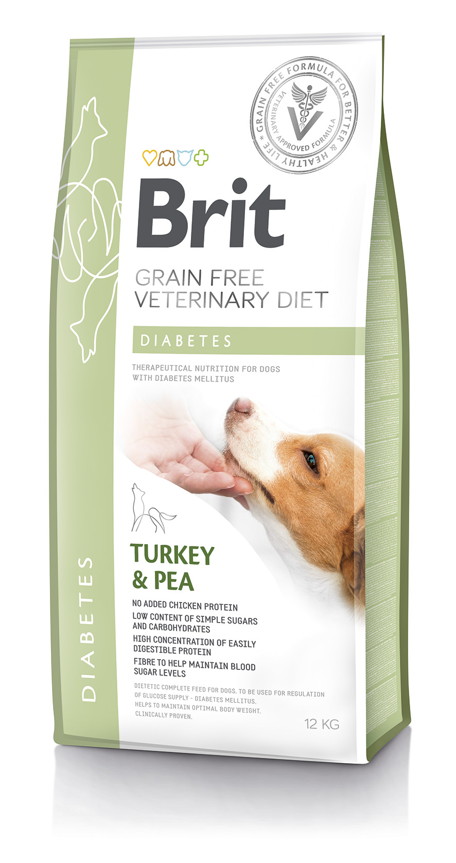 Brit Veterinary Diet Diabetes erisööt koertele 12kg