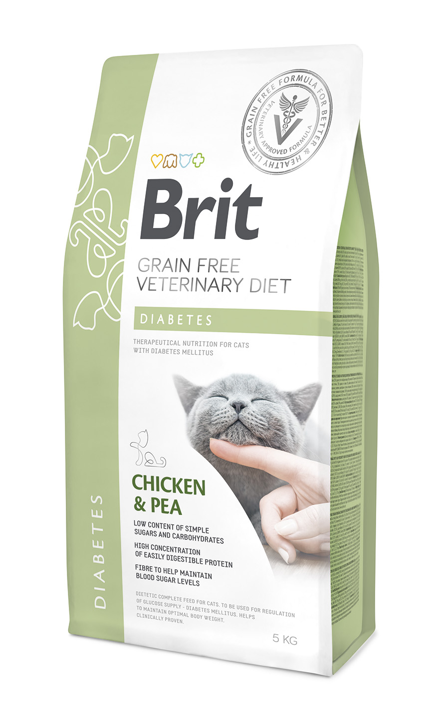 Brit Veterinary Diet Diabetes erisööt kassidele 5kg