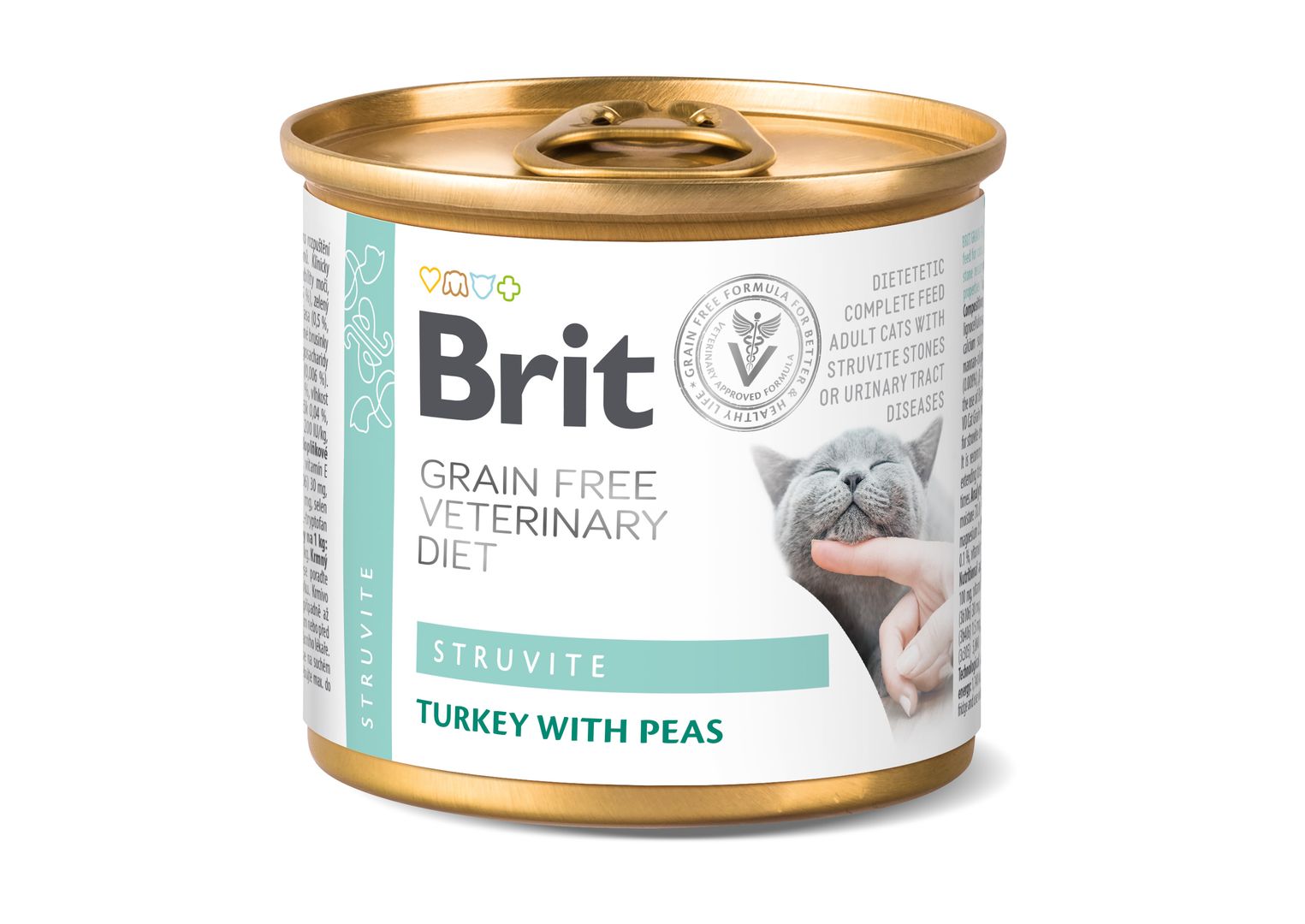 Brit Veterinary Diet Struvite konserv kassidele 200g