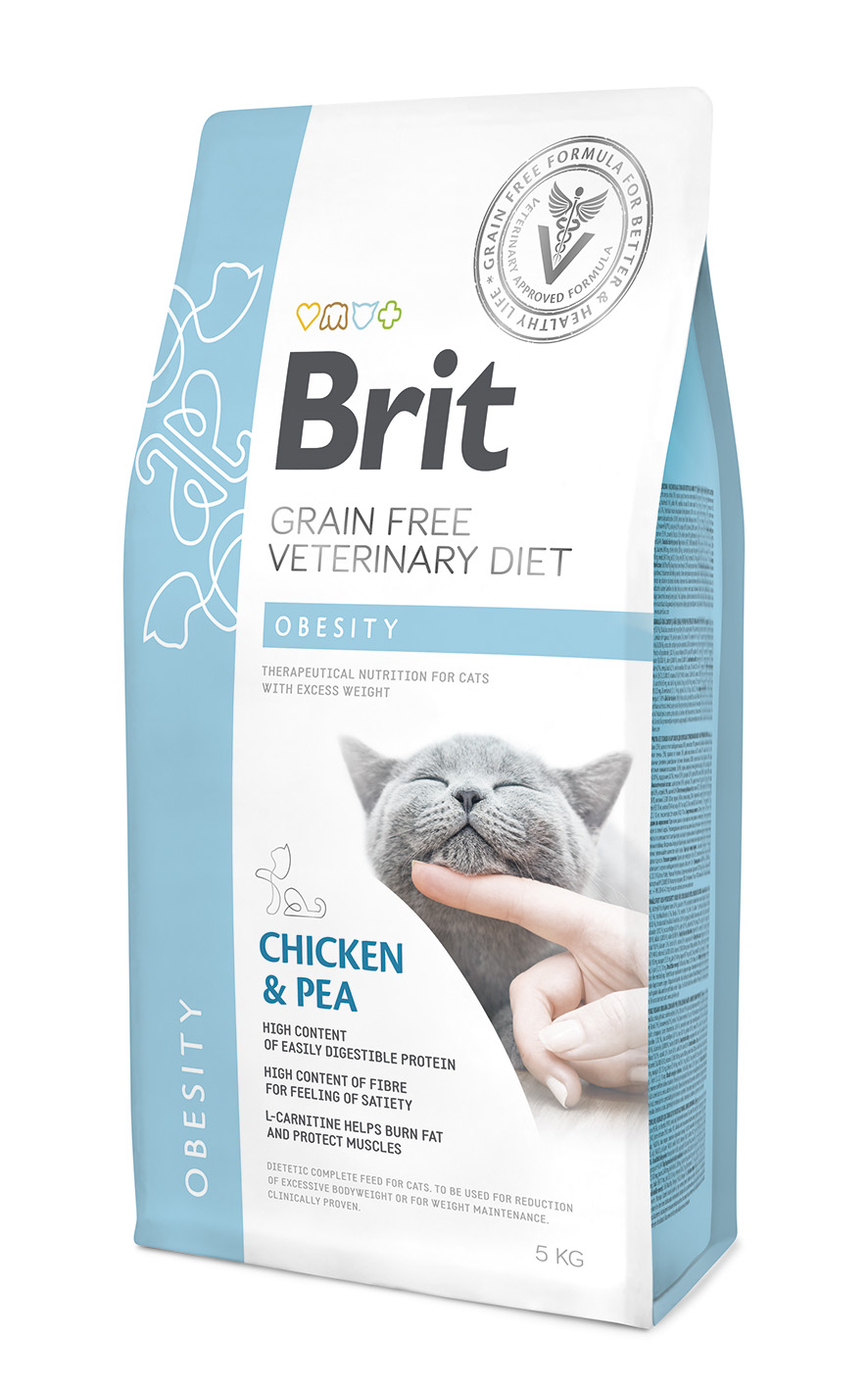 Brit Veterinary Diet Obesity erisööt kassidele 5kg