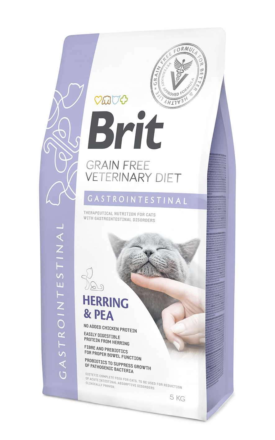 Brit Veterinary Diet Gastrointestinal erisööt kassidele 5kg