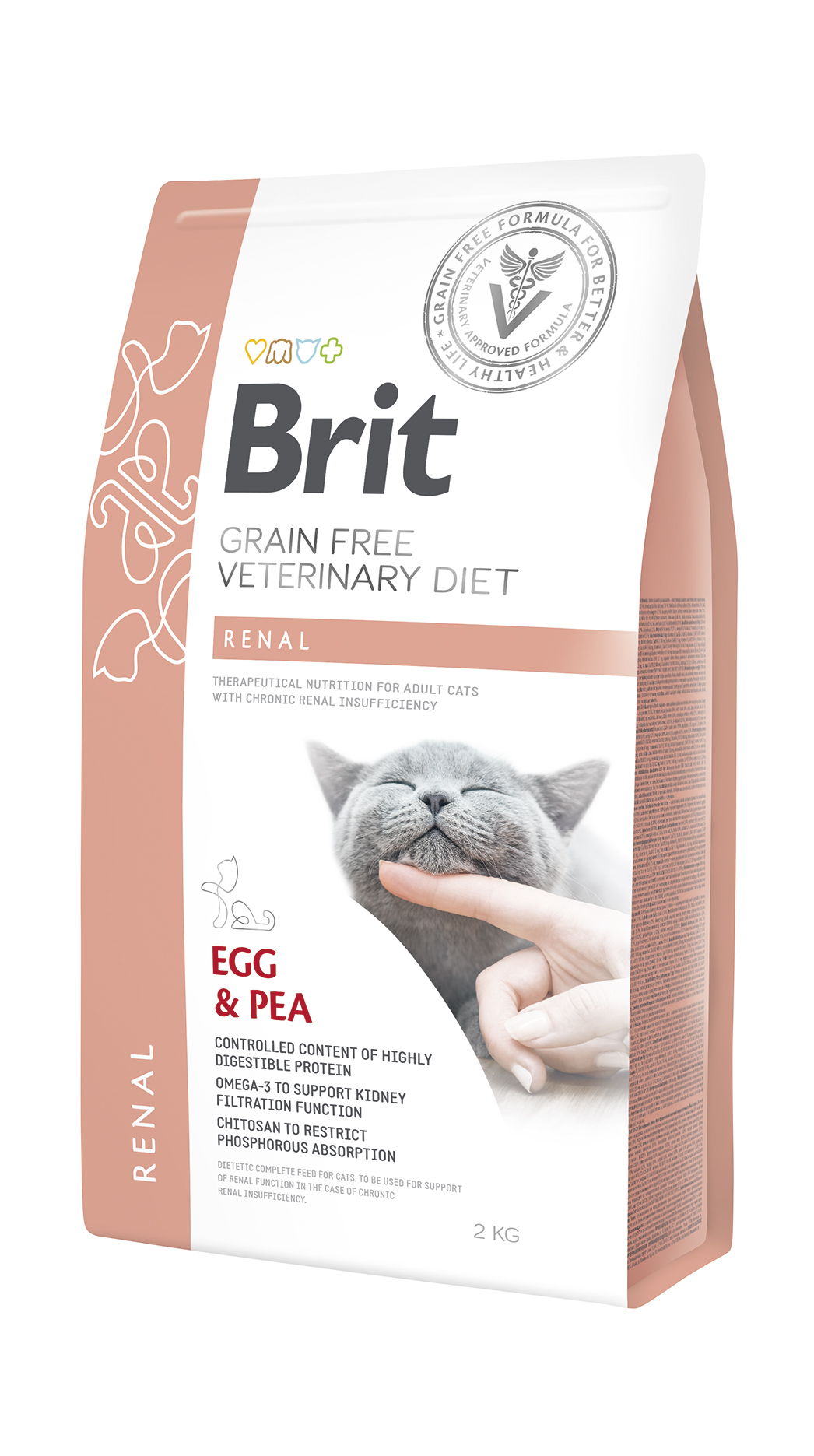 Brit Veterinary Diet Renal erisööt kassidele 2kg