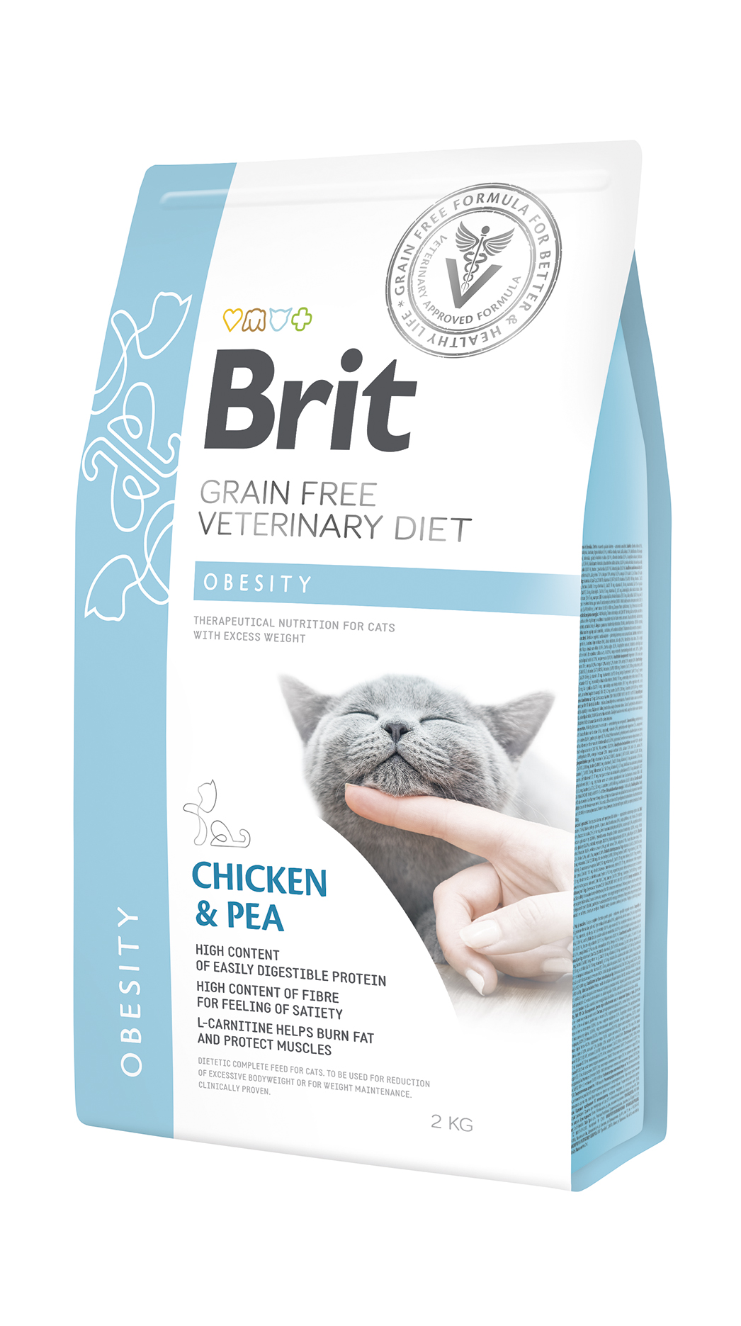 Brit Veterinary Diet Obesity erisööt kassidele 2kg