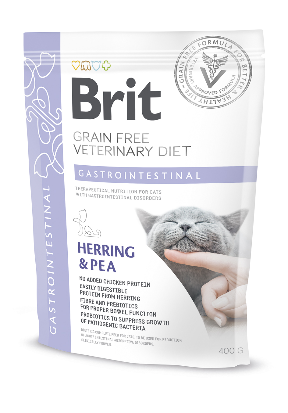 Brit Veterinary Diet Gastrointestinal erisööt kassidele 400g