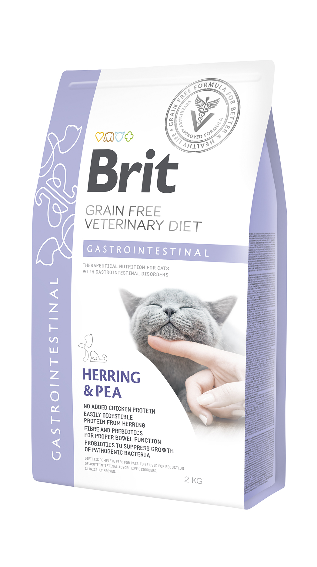 Brit Veterinary Diet Gastrointestinal erisööt kassidele 2kg