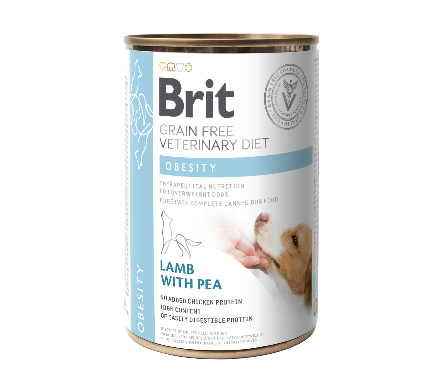 Brit Veterinary Diet Obesity konserv koertele 400g