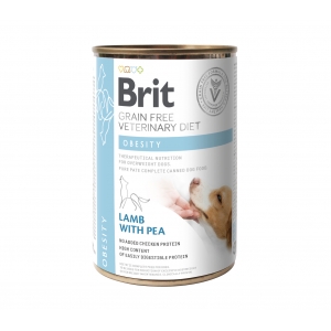 Brit Veterinary Diet Obesity konserv koertele 400g