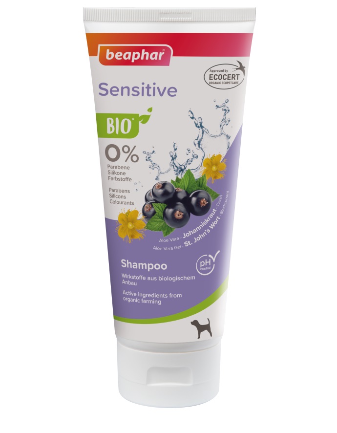 Beaphar BIO Sensitive Shampoo 200ml (šampoon tundliku nahaga koertele)