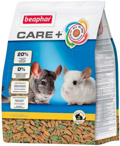 Beaphar Care+ Chinchilla täissööt tšintšiljadele 1.5kg