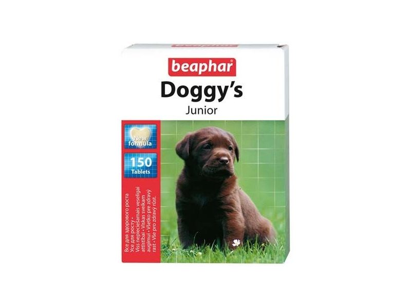 Beaphar Doggy`s Junior/Biotin N150, vitamiinimaius kutsikatele 150tk