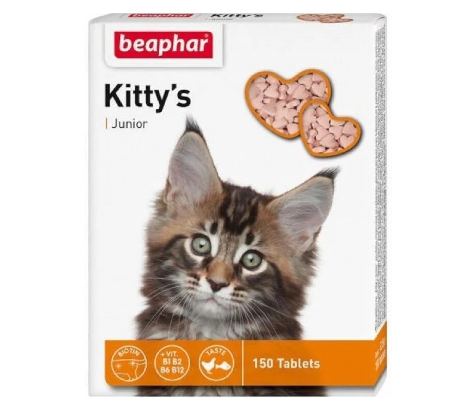 Beaphar Kitty`s Junior vitamiinmaius kassipoegadele 150tk