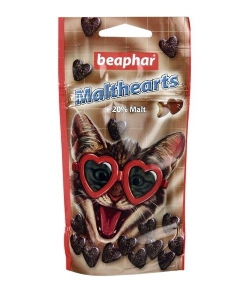 Beaphar Malt Hearts Anti Hairball N150