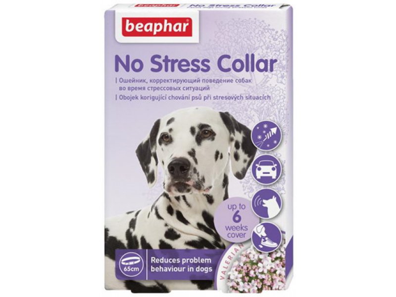 Beaphar No Stress Collar Dog stressivastane kaelarihm koertele 65cm