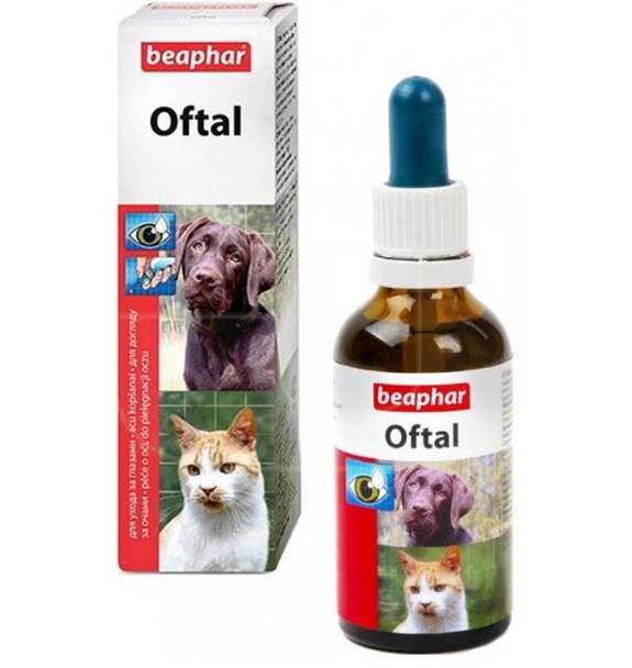 Beaphar Oftal Eyewater silmapuhastuslahus 50 ml