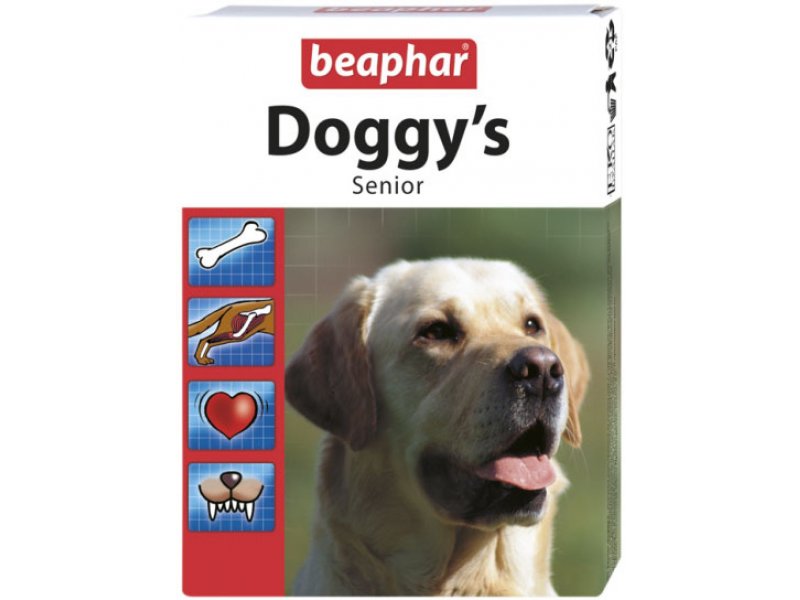 Beaphar Senior Doggy`s Treats N75 (maius eakatele koertele)