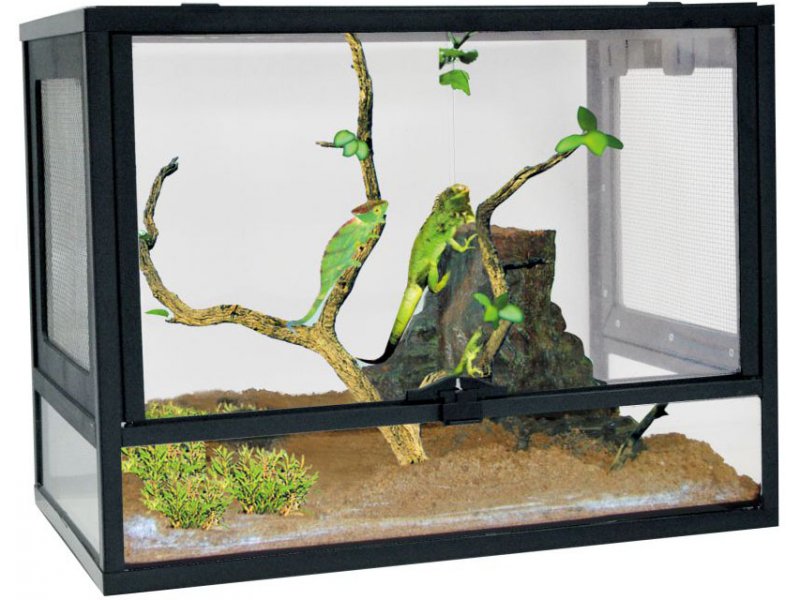 Klaasist terraarium Pet Habitat 438x278x340 mm PT-400