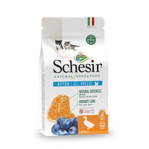 Schesir Natural Selection pardiga 1.4kg kuivtoit kassipoegadele