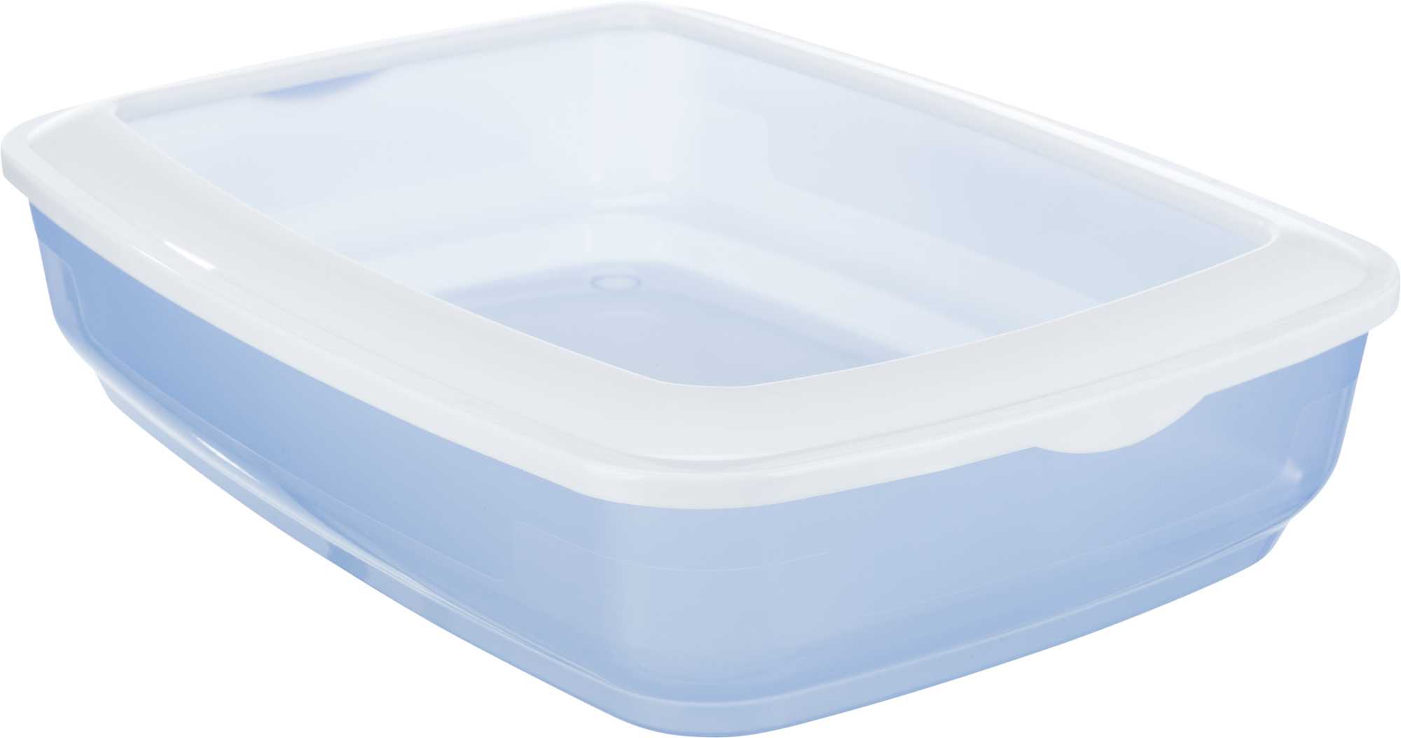 Brisko cat litter tray, with rim, 38 × 11 × 50 cm