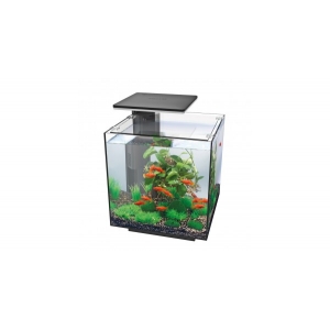 Akvaarium QB-30 LED 30L must 320x320x320mm