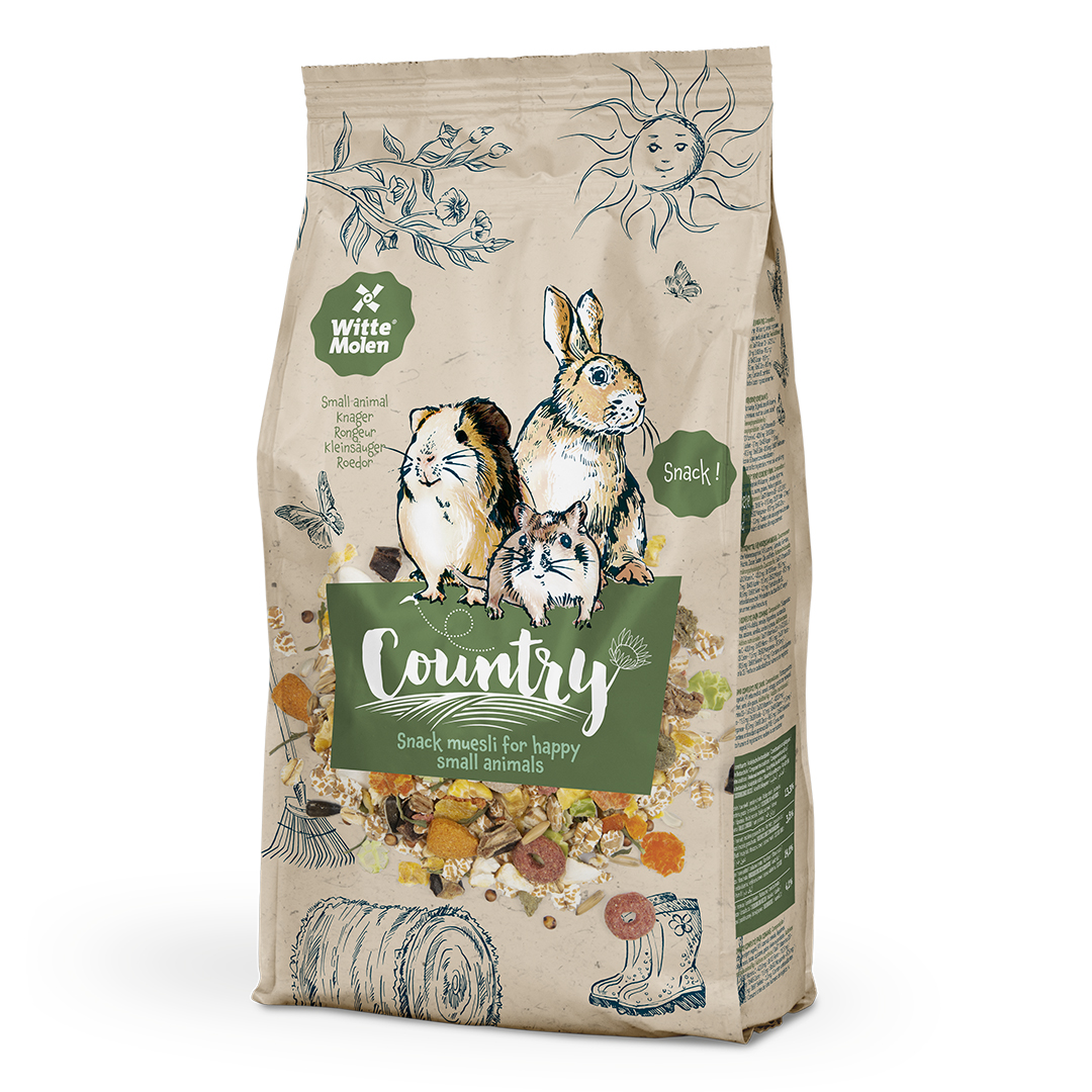 Дополнительный корм COUNTRY Snack Muesli 0,8кг для грызунов