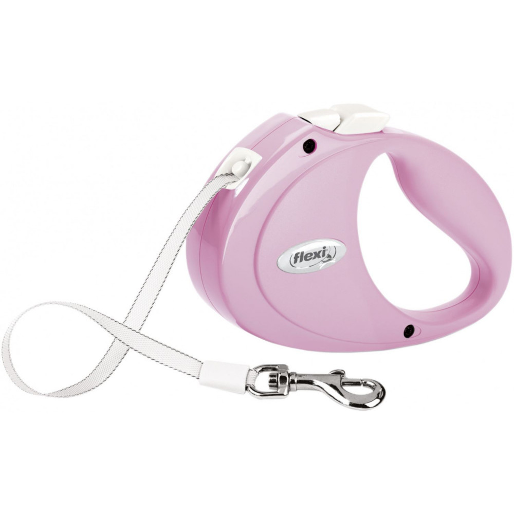 Jalutusrihm flexi Puppy Lint 2m light rosa