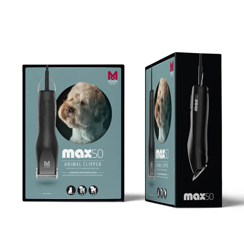 Машинка для стрижки животных Moser Max50 1250 черный