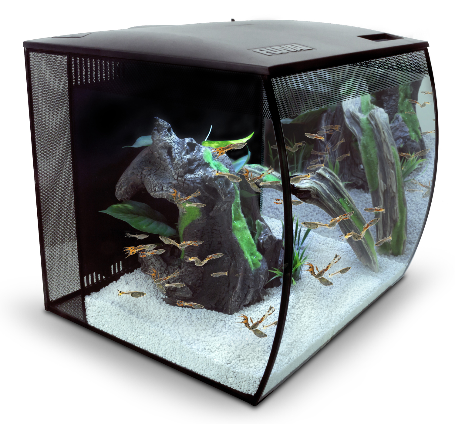 Аквариум Fluval FLEX 57L чёрный