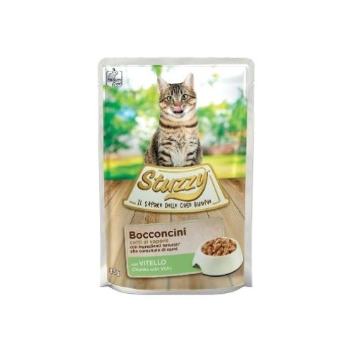 Täissööt (konserv) STUZZY Cat 85gr vasikalihaga