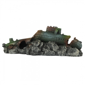 Akvaariumi dekor Army submarine S 25,5x8,5x8,3cm