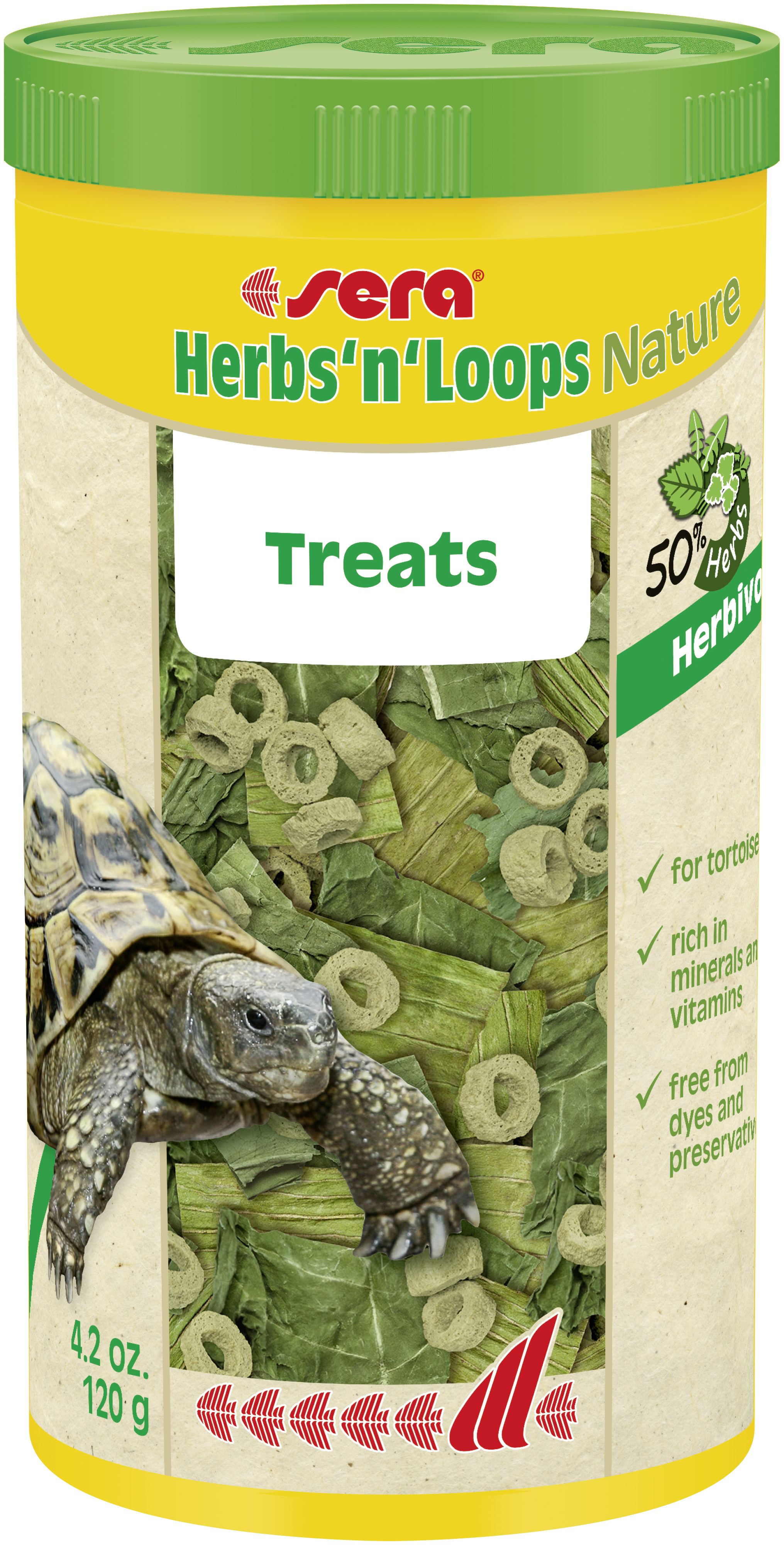 Sera Herbs’n’Loops Nature 1000мл/120г