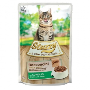 Täissööt (konserv) STUZZY Cat 85gr küülikulihaga