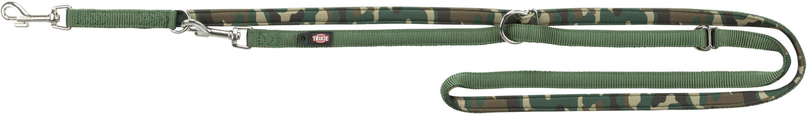 Jalutusrihm Premium reguleeritav, neopreen pehmendus, M–L: 2.00 m/20 mm, camo