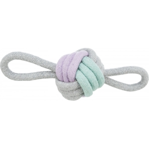 Koera mänguasi Junior Knot pall kahe sangaga, köis, ø 9/25 cm