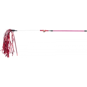 Игрушка для кошки Playing rod tinsel, пластик/металл, 48 cm