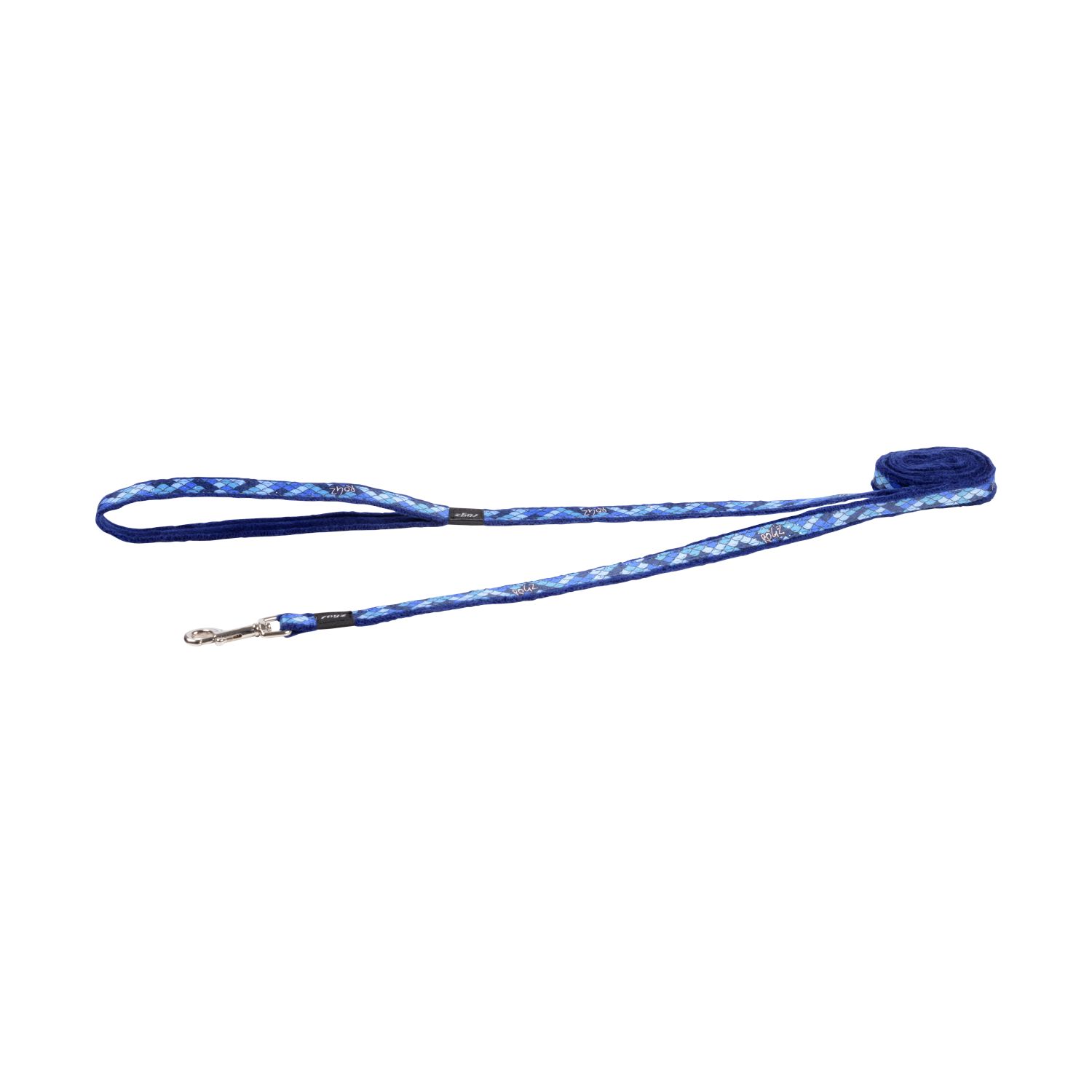 Поводок Rogz Fashion S 16mm/1,8m, Amphibian Blue