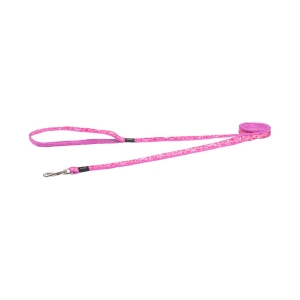 Поводок Rogz Fashion S 16mm/1,8m, Wild Hearts