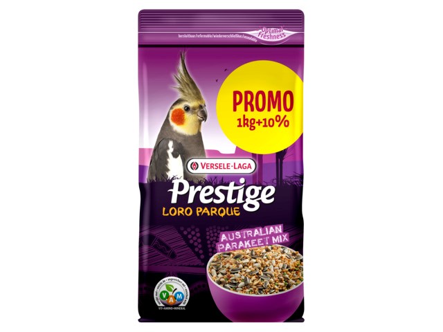 Prestige Loro Parque смесь для средних австралийских попугаев Promo 1.1 кг