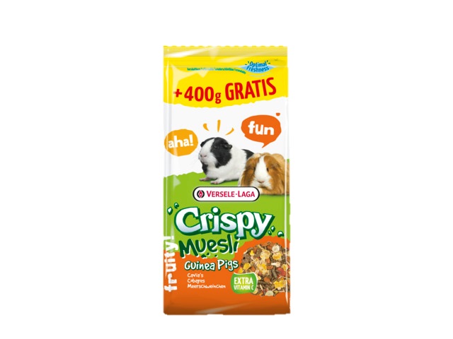 Полноценный корм Crispy Muesli - Guinea Pigs Tasty, для морских свинок Promo 3.15 кг