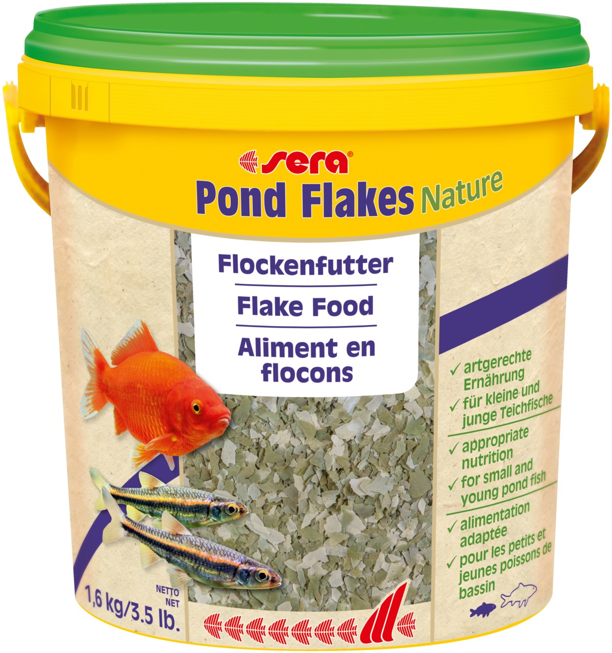 Sera Pond Flakes Nature 10L/1.6kg