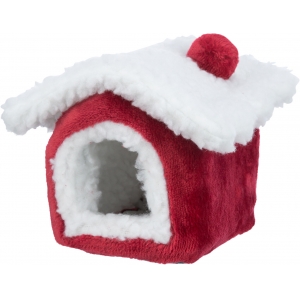 Домик для грызунов Xmas cuddly cave, mice/hamsters, 15 × 12 × 15 cm