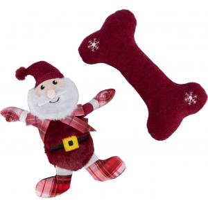 Игрушка для собак Xmas gift set, plush/fabric, 30 cm