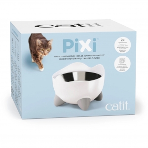 Catit Pixi миска для корма, белая