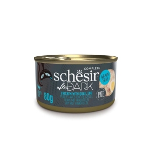 Schesir After Dark kanaliha + vutimuna märgtoit kassidele 80g