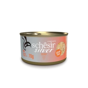 Schesir Silver Cat kanaliha märgtoit eakatele kassidele 70g