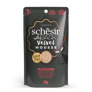 Schesir After Dark kanaliha + loomaliha vaht märgtoit kassidele 80g