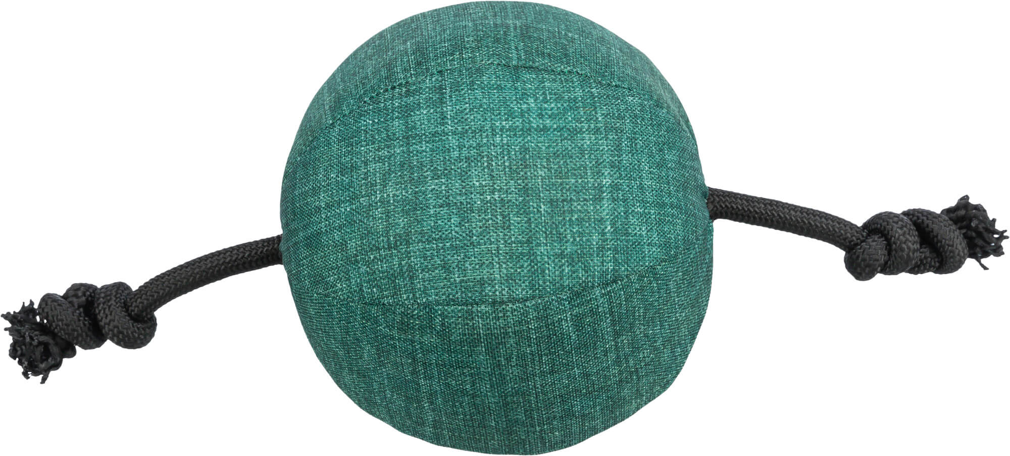 Игрушка для собак CityStyle ball with rope, fabric/rope, recycled, ø 14 × 34 cm