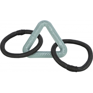 Игрушка для собак CityStyle triangle with rope rings, TPR, 44 cm